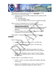 Property Change Request Draft Form for Commercially Leased/Agreements and Owned Property, Page 3