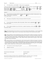 Form MV346 Medical Report of Physician&#039;s Findings - Delaware, Page 2