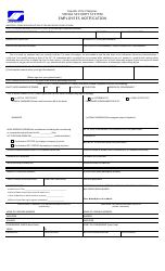 Document preview: Form B-300 Employees Notification - Philippines