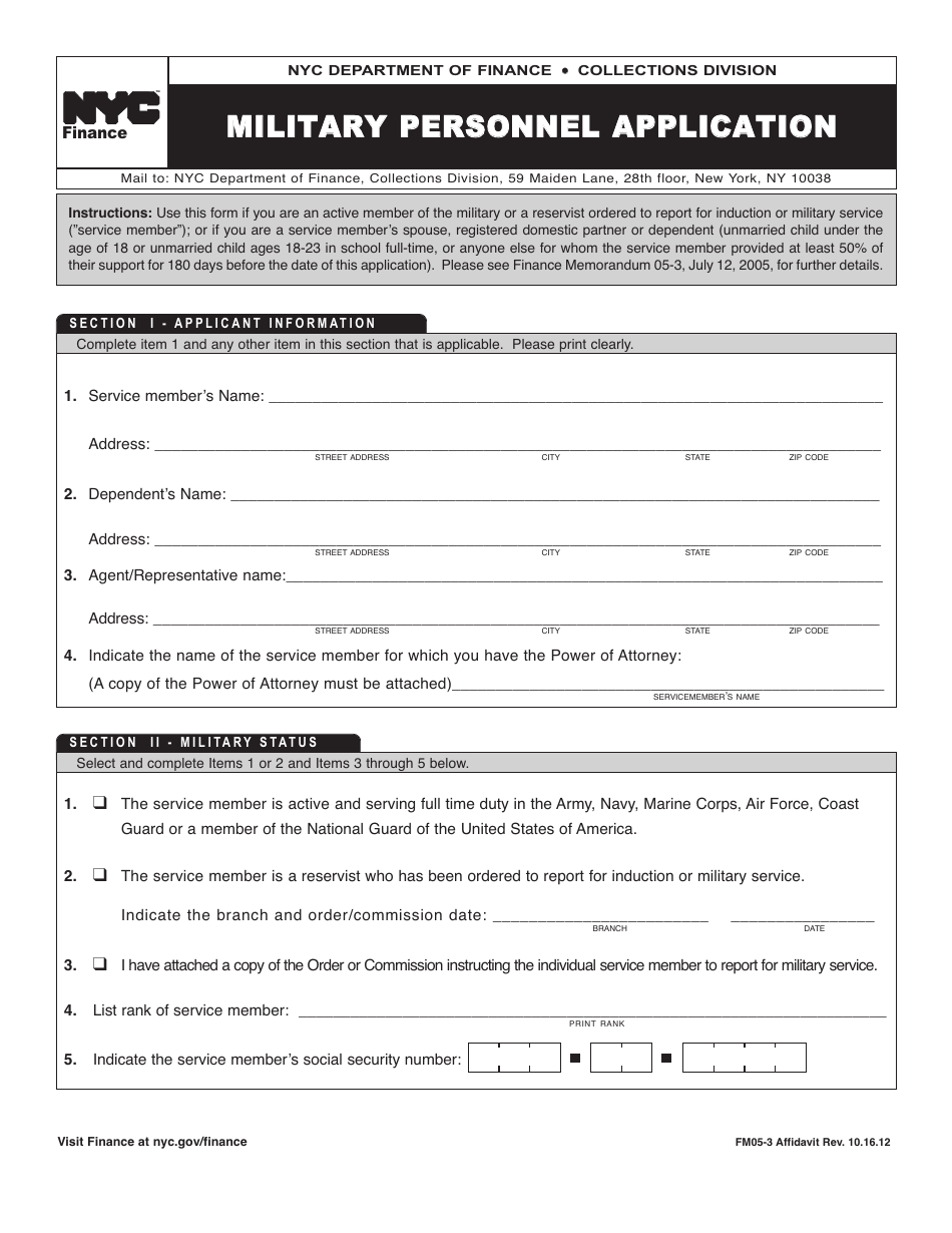 Fm5 Form Example Form FM05-3 - Fill Out, Sign Online and Download Printable PDF, New ...