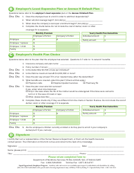 Form 116M Employer Health Insurance Information - Utah, Page 2