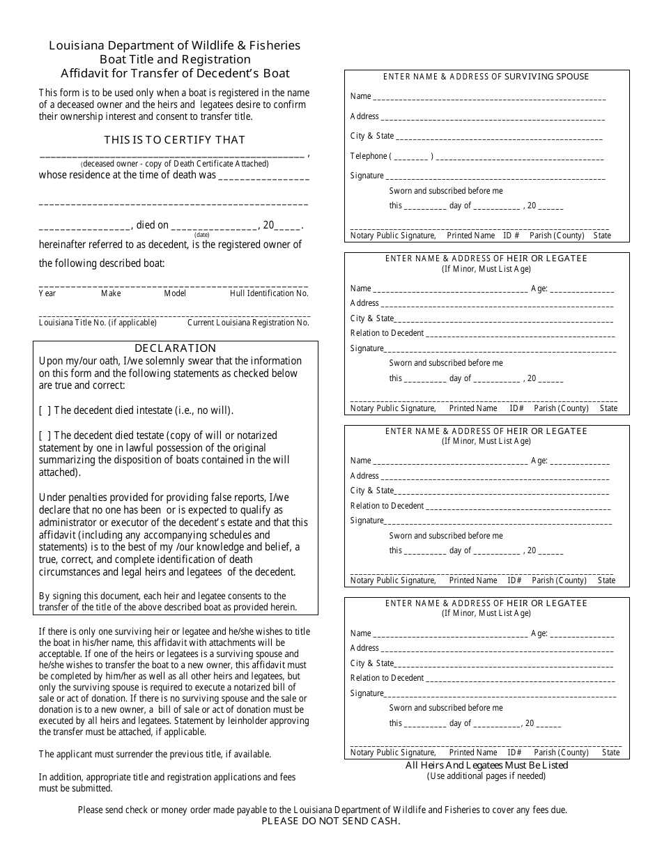 Louisiana Vehicle Registration Abc Title