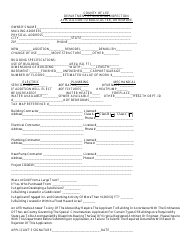 Document preview: Application to Build, Alter, or Remove - Lee County, Virginia