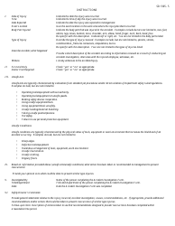 Form SD1305-5 Fdjj Accident Investigation Form - Florida, Page 2