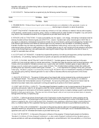 Lease Agreement Form - California, Page 2
