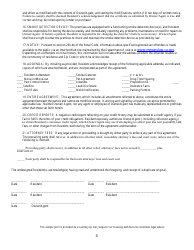 Lease Agreement Form - California, Page 3