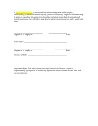 Employee Animal Care Code of Conduct Template - Sample, Page 2