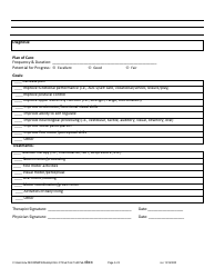 Occupational Therapy Clinic Evaluation Form - Health180, Page 4