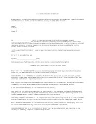 Simple Revocable Transfer on Death Deed Form - California, Page 2
