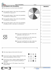 Document preview: Basic Probability Worksheet With Answer Key