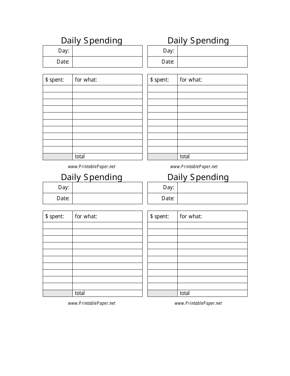 daily-spending-template-download-printable-pdf-templateroller