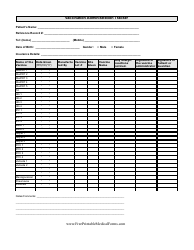 Document preview: Vaccination Administration Tracker Form