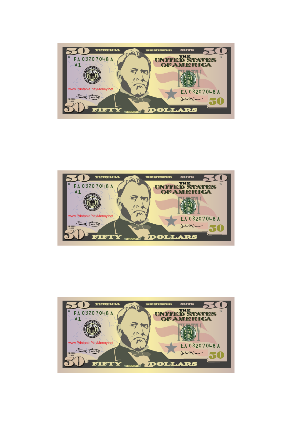 Fake 1000 Dollar Bill Printable Best Of Best S Of 50 Dollar Bill Play 