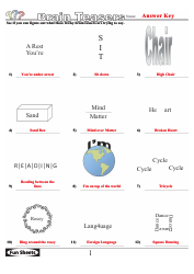 Brain Teasers Logic Puzzle Template With Answer Key, Page 2