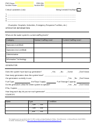 &quot;Natural Disaster Incident Report Form&quot;, Page 2