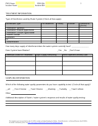 &quot;Natural Disaster Incident Report Form&quot;, Page 3