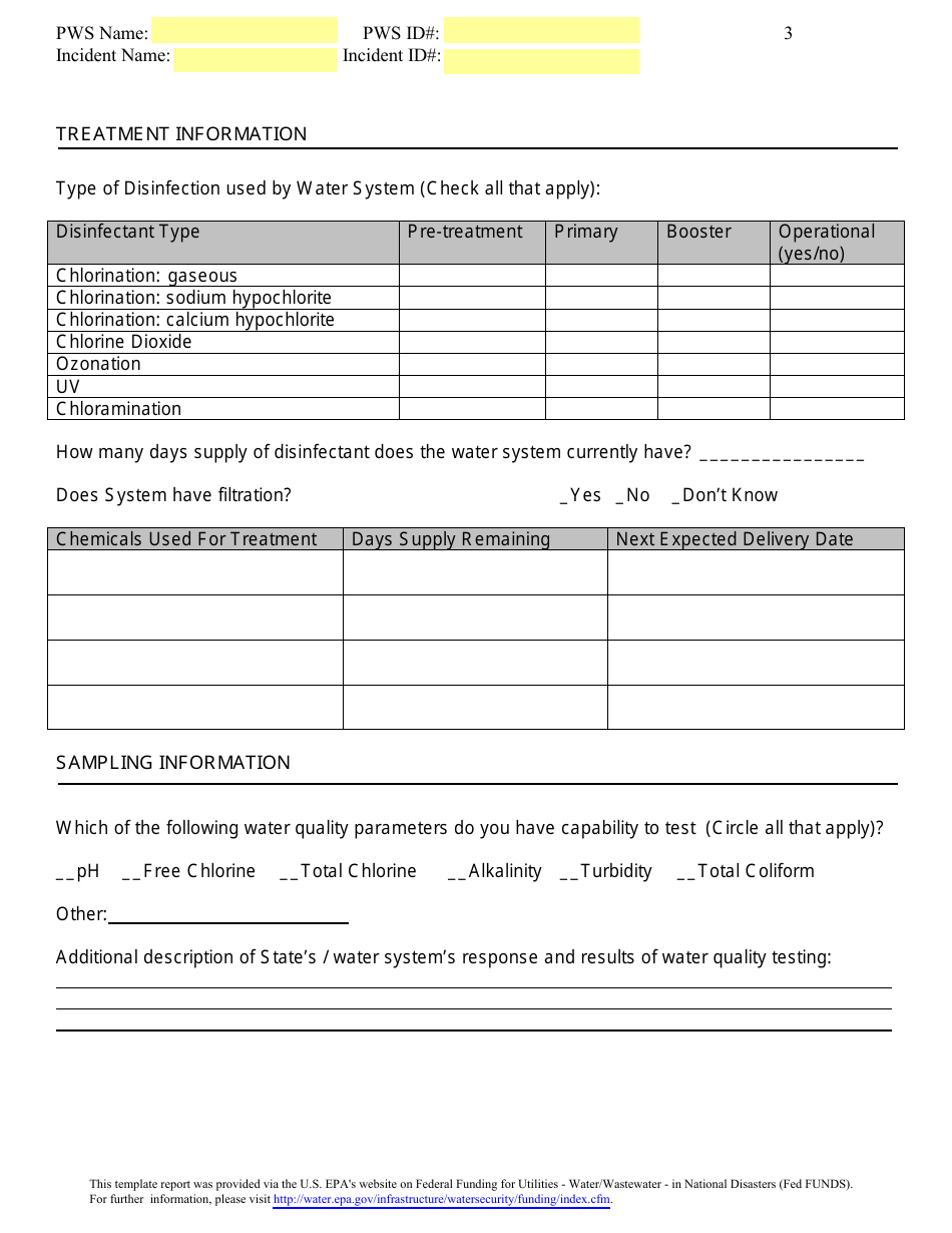 Natural Disaster Incident Report Form - Fill Out, Sign Online and ...