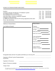 &quot;Natural Disaster Incident Report Form&quot;, Page 4