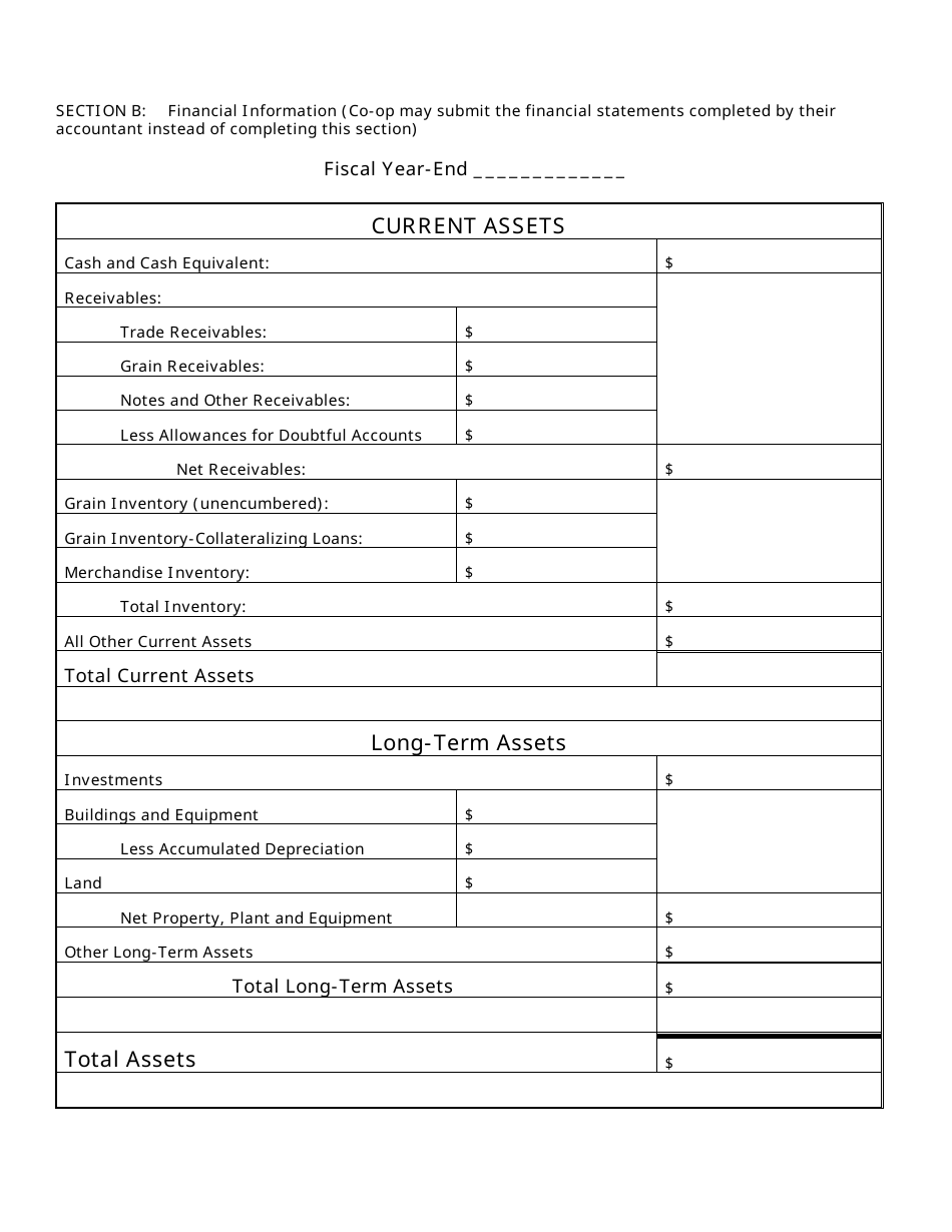 Annual Report Form Agricultural Co-operative Act - Illinois, Page 3