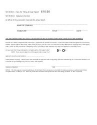 Annual Report Form Agricultural Co-operative Act - Illinois, Page 6
