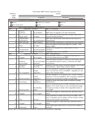 Stormwater Bmp Owner Inspection Form, Page 14