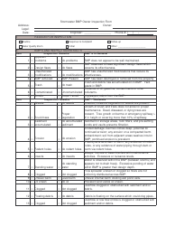 Stormwater Bmp Owner Inspection Form, Page 18