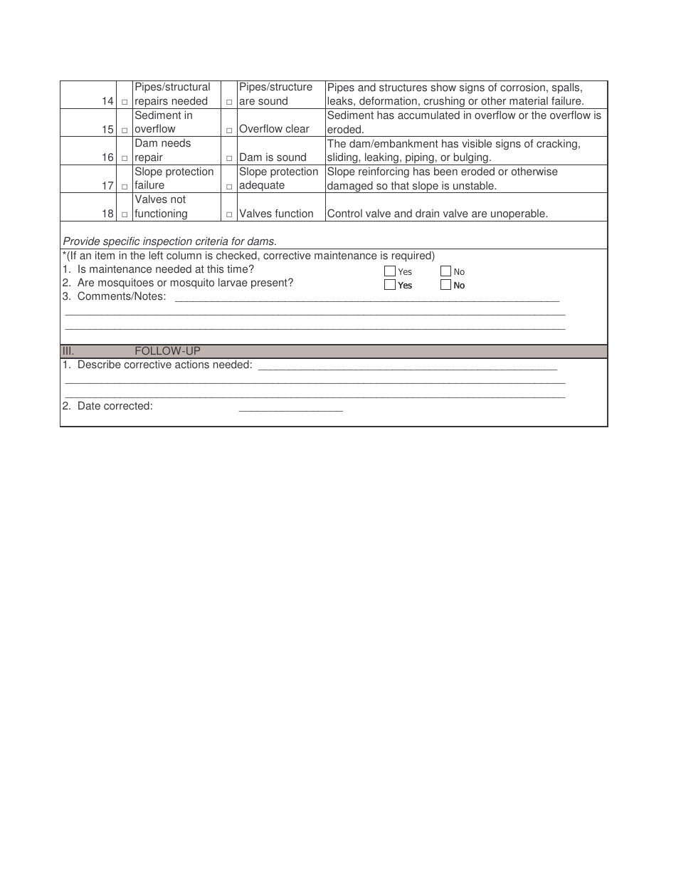 Stormwater Bmp Owner Inspection Form - Fill Out, Sign Online and ...