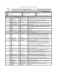 Stormwater Bmp Owner Inspection Form, Page 22