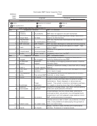 Stormwater Bmp Owner Inspection Form, Page 7