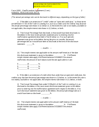 Instructions for Form 240A Sample Reaffirmation Agreement - Indiana, Page 3