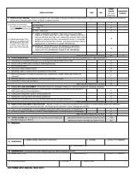 DD Form 2972 Food Facility Risk Assessment Survey, Page 2