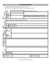 Document preview: Initial Examination Report Template