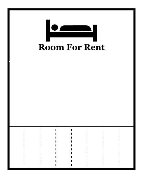 Room for Rent Flyer Template