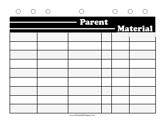 Document preview: Black and White Student Planner Template
