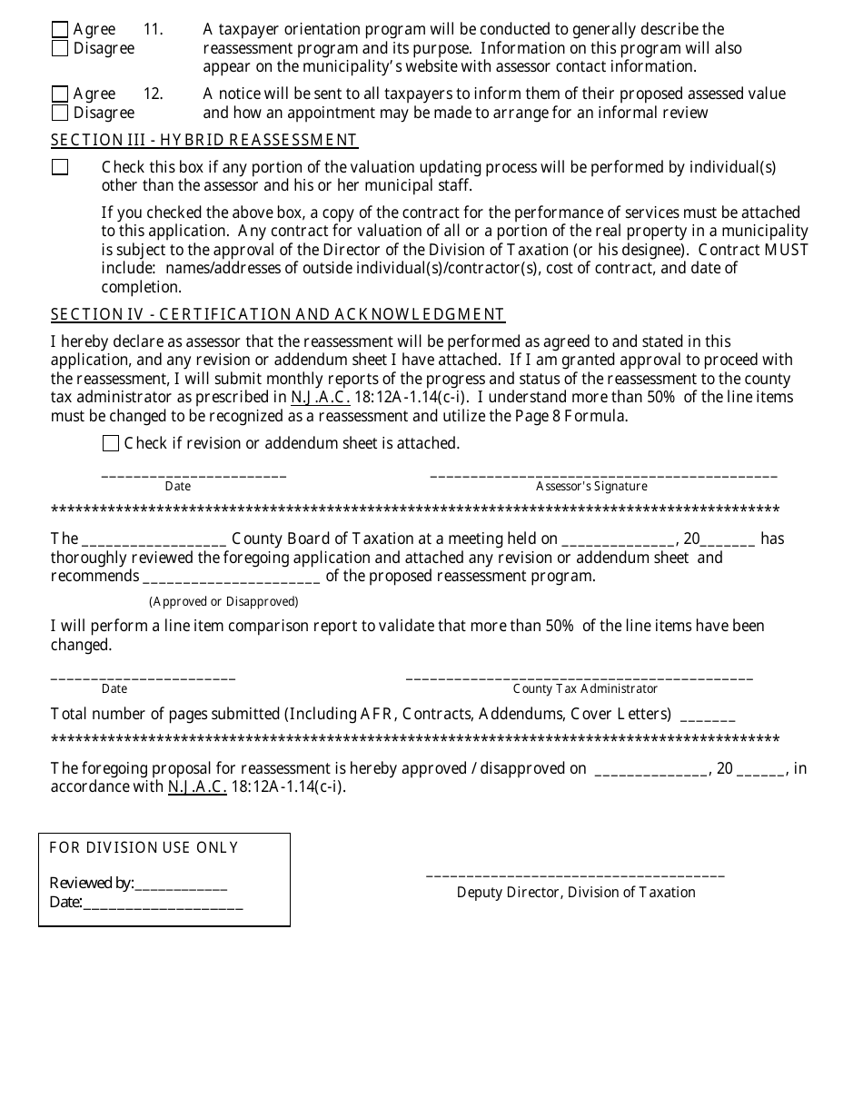 Form AFR - Fill Out, Sign Online and Download Fillable PDF, New Jersey ...