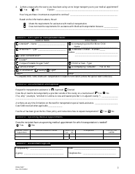 Form DMA-5047 Medicaid Transportation Assessment - North Carolina, Page 2