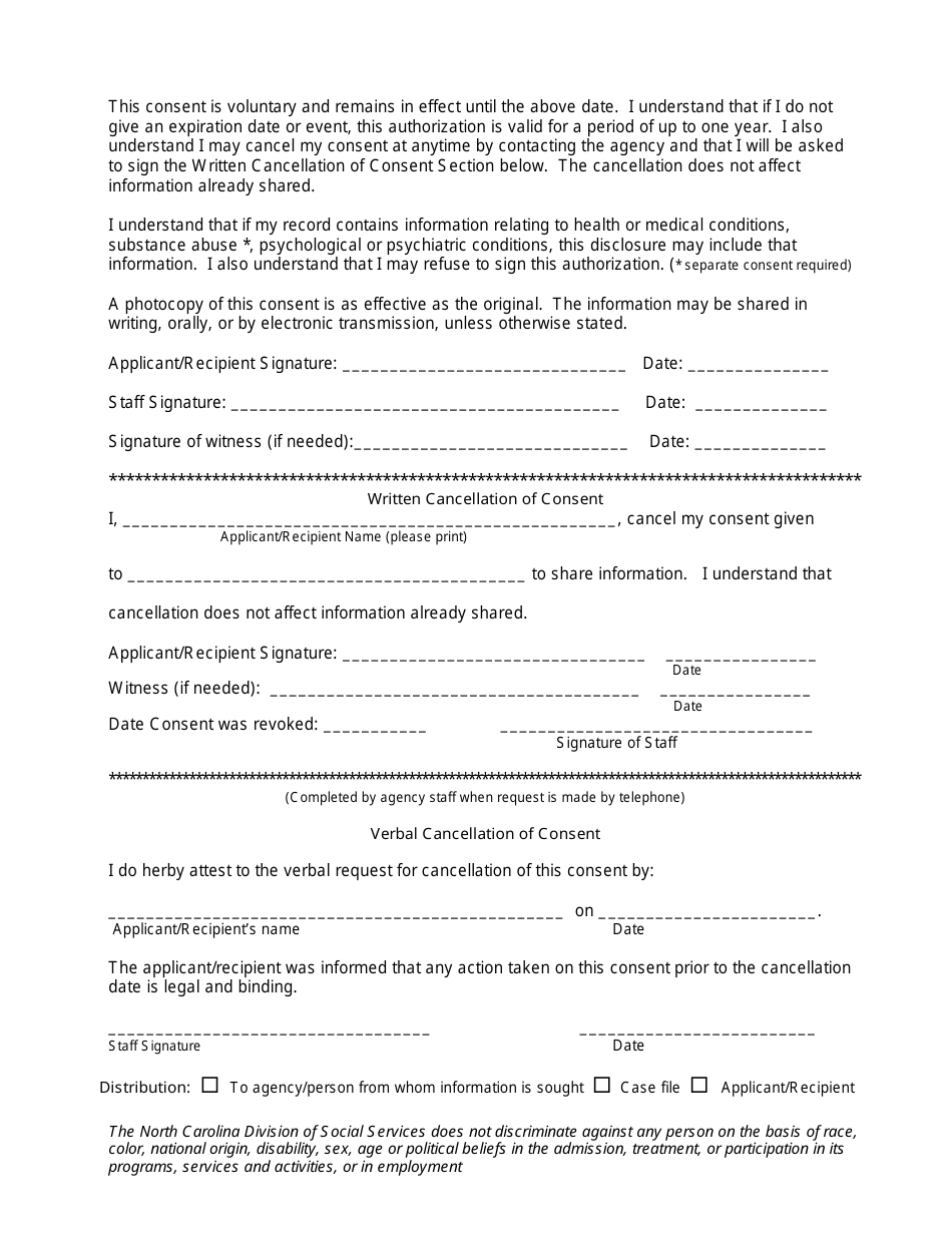 Form DSS-6969 - Fill Out, Sign Online and Download Fillable PDF, North ...