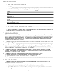 Form 4207 Resident Register Form - North Carolina, Page 3