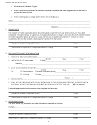 Form 4207 Resident Register Form - North Carolina, Page 4