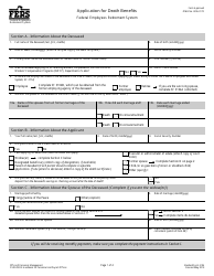 Form SF-3104 Application for Death Benefits, Page 4