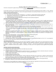 Form BN1 &quot;Registration of Business Names Act Application for Registration by Sole Proprietor&quot; - Jamaica, Page 3