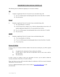 Form 3 Application for Certificate of Competency as a Coxswain/Coxswain-Driver/Driver - Jamaica, Page 3