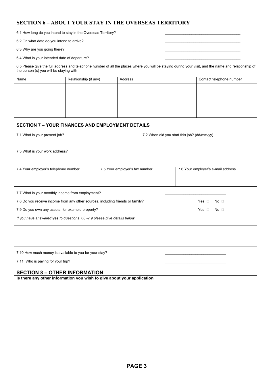 Form VAF5 - Fill Out, Sign Online and Download Printable PDF, United ...