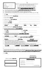 Document preview: Application Form for New Passport - Bangladesh (English/Arabic)