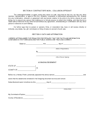 State Form 96 Contractor&#039;s Bid for Public Work - Indiana, Page 5