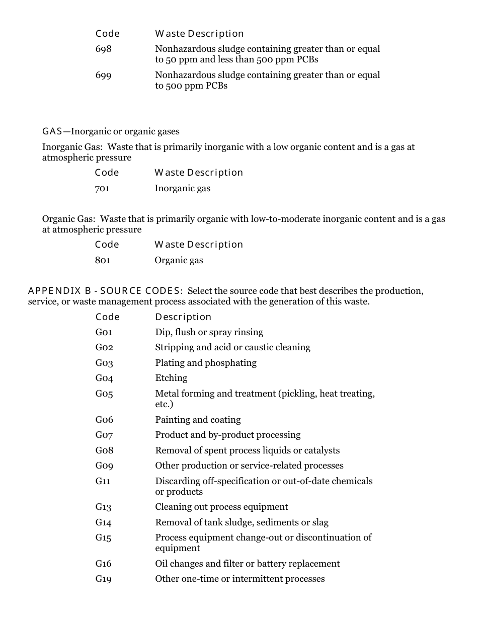 Form TCEQ-0757 One-Time Shipment Request for Texas Waste Code (Ots) (For Shipments of Hazardous and / or Class 1 Waste From a Nonregistered or Inactive Generator) - Texas, Page 10