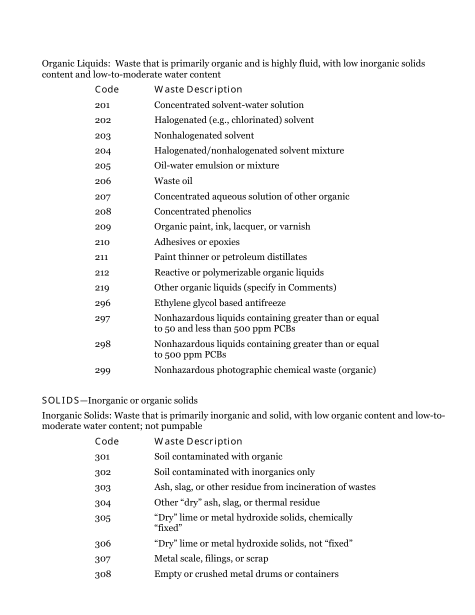 Form TCEQ-0757 One-Time Shipment Request for Texas Waste Code (Ots) (For Shipments of Hazardous and / or Class 1 Waste From a Nonregistered or Inactive Generator) - Texas, Page 6
