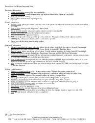 &quot;Hospice Reporting Form - Puerto Rico Central Cancer Registry&quot;, Page 2