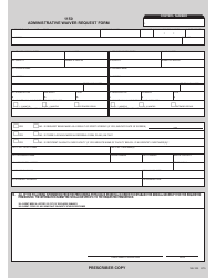 Form MA325 1150 Administrative Waiver Request Form - Pennsylvania, Page 4