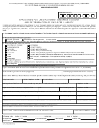 Document preview: Form UITL-100 Application for Unemployment Insurance Account and Determination of Employer Liability - Colorado